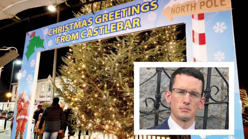 Enoch Burke to turn on Castlebar Christmas lights