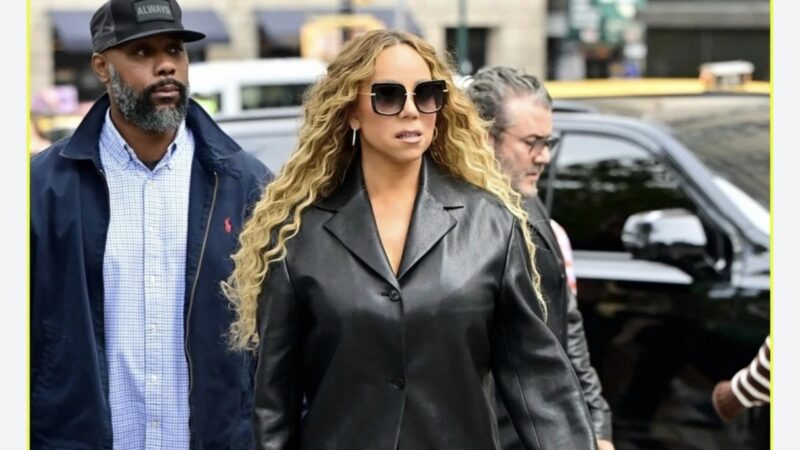 American singer Mariah Carey visits her cousin DJ in Mountjoy prison