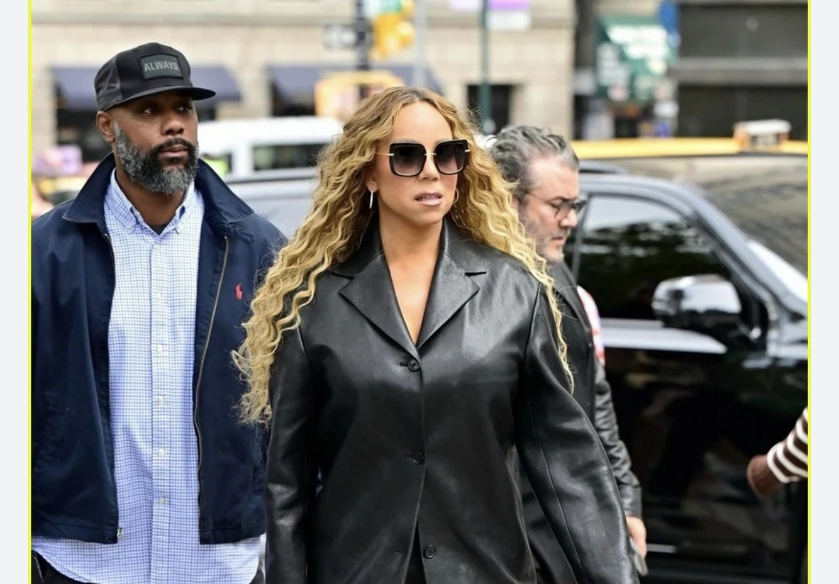 American singer Mariah Carey visits her cousin DJ in Mountjoy prison
