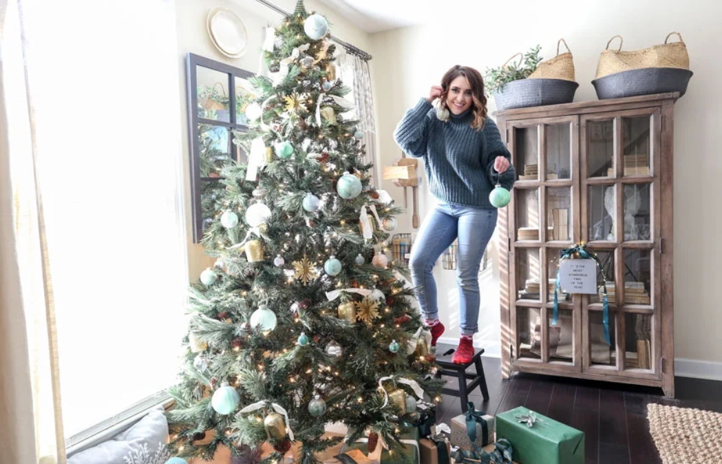 Local woman with Christmas tree up already hopes it’s annoying the shite out of everyone