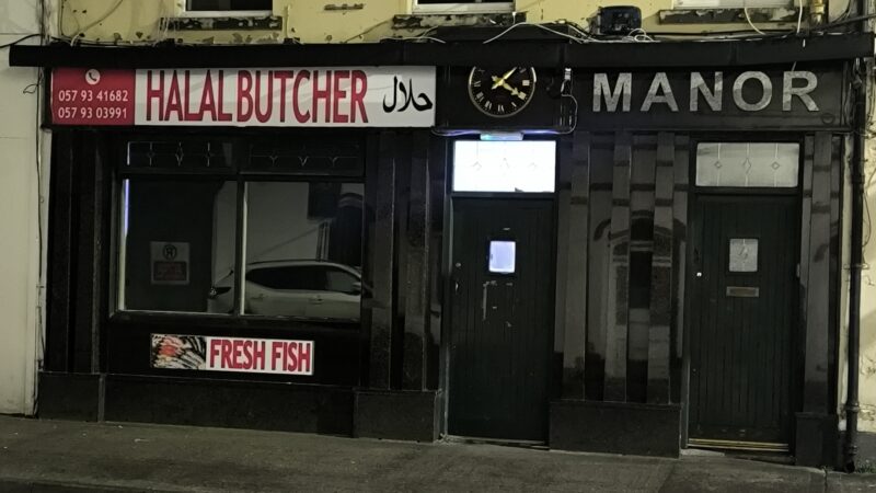 Legendary Tullamore pub now a Halal Butchers