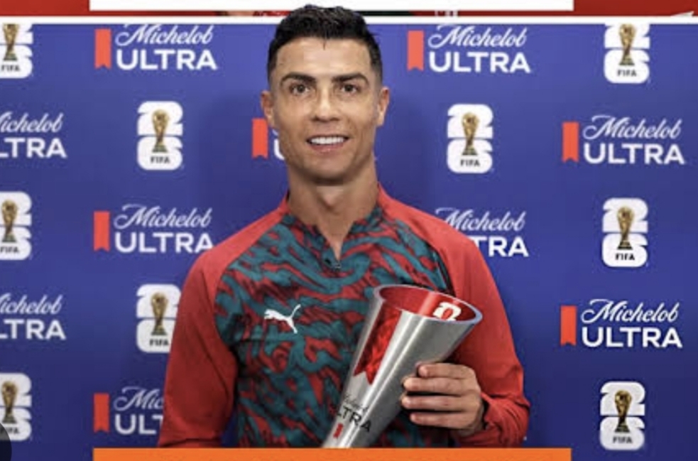 FIFA names Cristiano Ronaldo Man of the Match for next Monday’s game against Spain