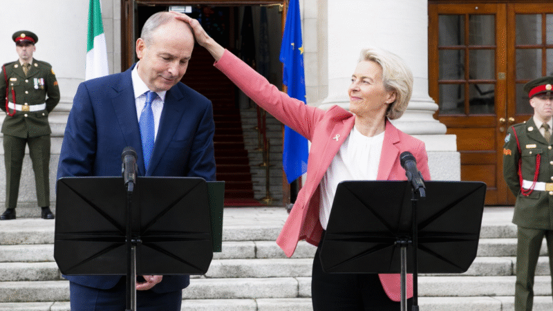 EU’s Ursula Von Der Leyen says Taoiseach is a good boy