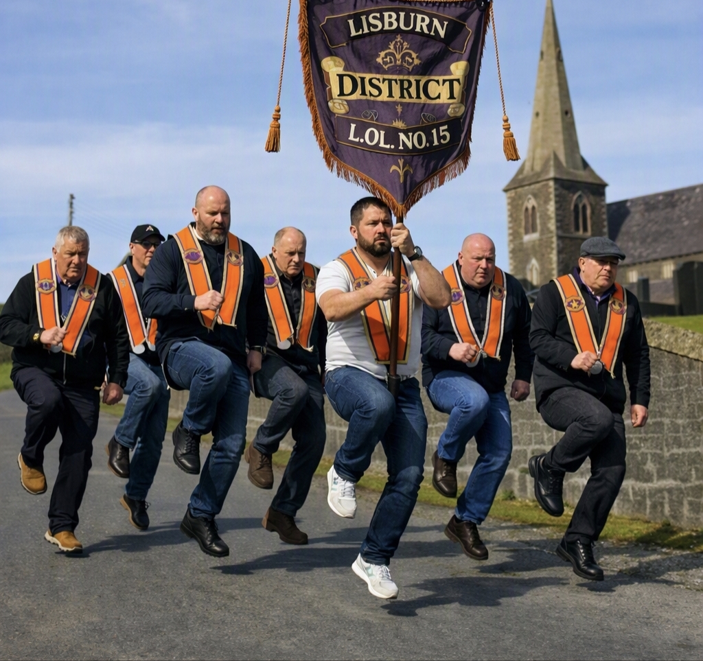 UK government proposes allowing Orange Order to hop down Garvaghey Road