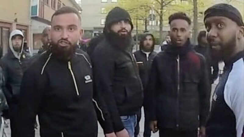 Shocking! These French school children have been driven to burning down historical buildings and looting tracksuit shops