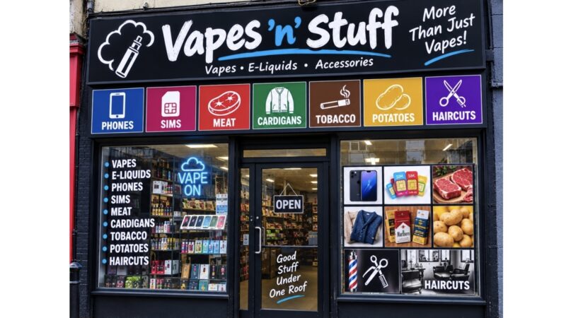 Tullamore gets its 17th Vape Shop